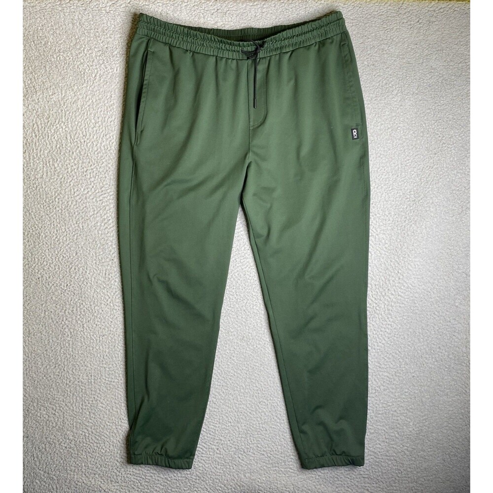 Rhone Essentials Pants Mens XL Green Sweatpants Stretch Performance Casual
